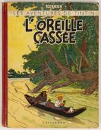 Origineel stripboek Kuifje - Het gebroken oor Casterman 1942, Enlèvement ou Envoi, Une BD, Utilisé, Herge
