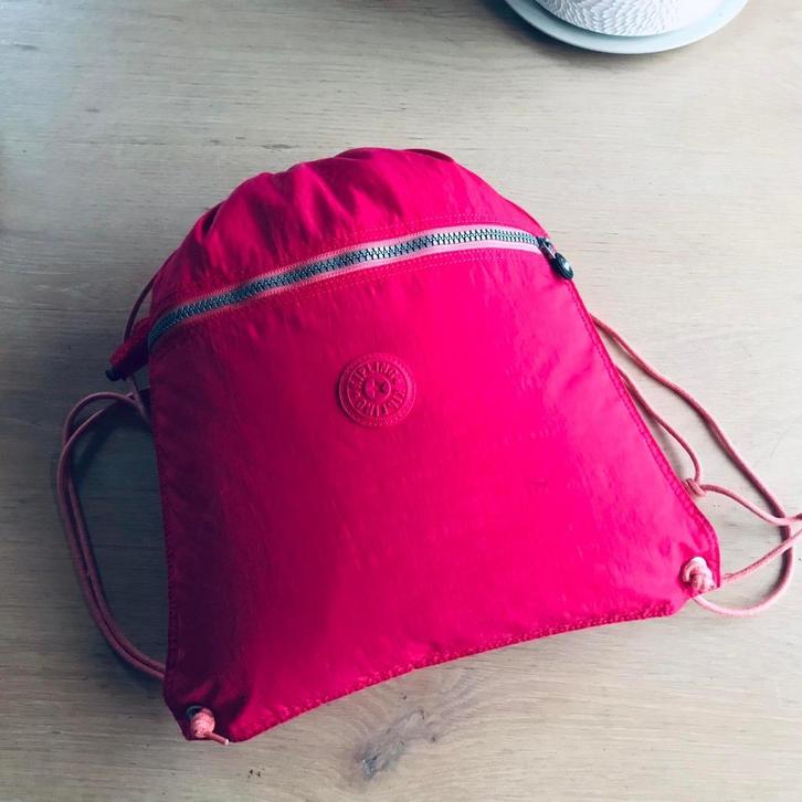 Roze turnzak - Kipling - nieuwstaat, Diversen, Schoolbenodigdheden, Zo goed als nieuw, Ophalen of Verzenden