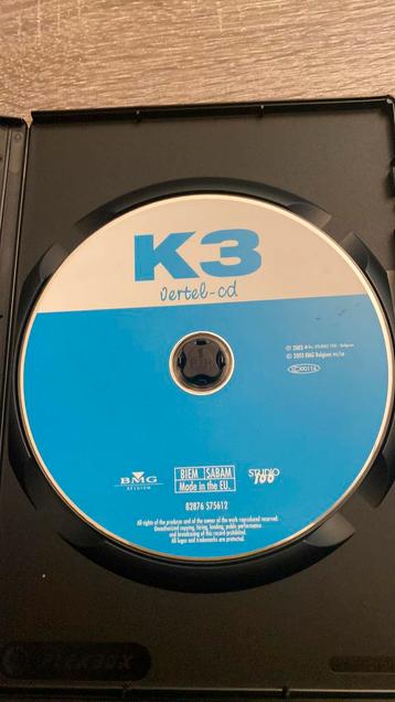 K3 verteld cd  beschikbaar voor biedingen