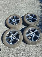 4 jantes ronal 17'' + 4 pneus Michelin 225/55/17 sur Volvo, Auto-onderdelen, Banden en Velgen, Ophalen, Gebruikt, 17 inch, Band(en)