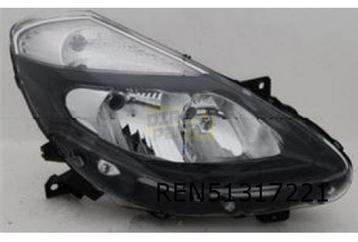 Renault Clio III (2/09-1/11) koplamp Links (zwarte binnenzij
