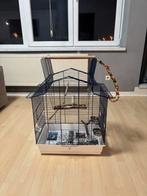 Kooi voor parkieten, Dieren en Toebehoren, Ophalen, Zo goed als nieuw, Metaal, Vogelkooi