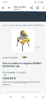 Dewalt D27107XPS, Doe-het-zelf en Bouw, Gereedschap | Zaagmachines, Ophalen