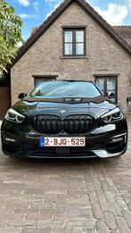 BMW 118i, Auto's, BMW, 4 deurs, 1 Reeks, Zwart, Leder en Stof