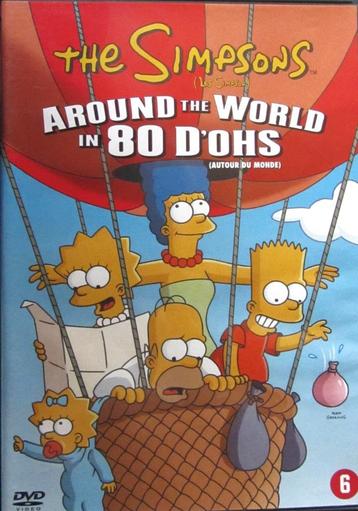 DVD TEKENFILM- THE SIMPSONS- AROUND THE WORLD IN 80 D'OHS beschikbaar voor biedingen