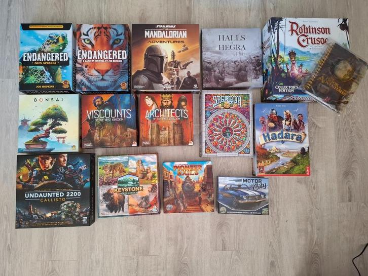 Grote spellenverkoop, Hobby en Vrije tijd, Gezelschapsspellen | Bordspellen, Zo goed als nieuw, Een of twee spelers, Drie of vier spelers