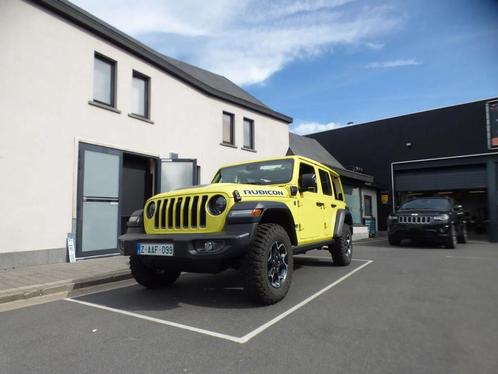 Jeep Wrangler Phev Rubicon *Power top*Stock 10 km*, Auto's, Jeep, Bedrijf, Te koop, Wrangler, ABS, Achteruitrijcamera, Airbags