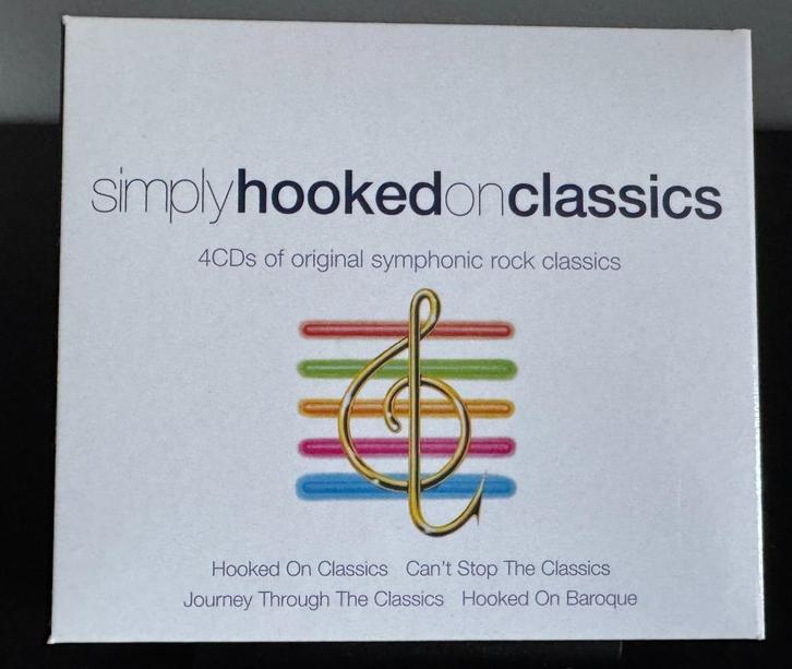 Zeldzame Hooked on Classics 4-cd-set nieuw, Cd's en Dvd's, Cd's | Klassiek, Zo goed als nieuw, Overige typen, Modernisme tot heden