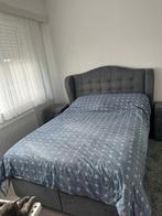 Bed  +matras+5 deurs kast  + 2 nachttafel, Huis en Inrichting, Slaapkamer | Complete slaapkamers, Ophalen