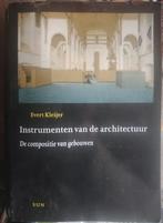 Instrumenten van de architectuur, de compositie van gebouwen, Boeken, Kunst en Cultuur | Fotografie en Design, Ophalen of Verzenden