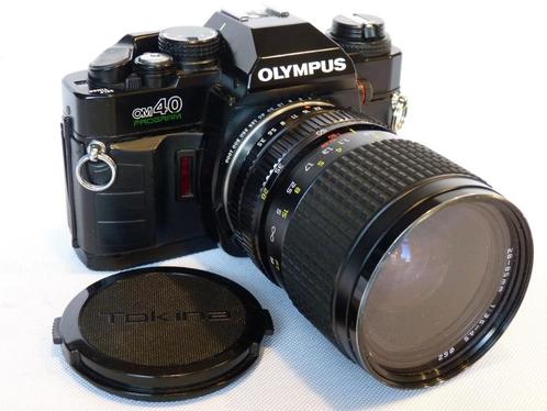 Olympus OM40 Program body, Tokina 28-85 + Close Focus Macro, Audio, Tv en Foto, Fotocamera's Analoog, Zo goed als nieuw, Spiegelreflex