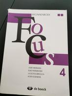 Focus 4 - bronnenboek, Boeken, Ophalen, Zo goed als nieuw, Nederlands, Joke Messiaen; Koen Soenens