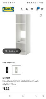 nieuwe keukenkast Metod van Ikea, Huis en Inrichting, Keuken | Keukenelementen, Ophalen, 200 cm of meer, Wit, 50 tot 100 cm