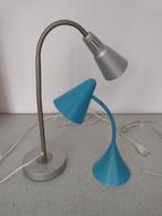 Bureau lampen, Ophalen of Verzenden, Gebruikt, Metaal, Minder dan 50 cm