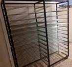 BOULANG RAYONNAGE INOX XXL SUR ROUES AVEC GRILLES A GLISS, Articles professionnels, Enlèvement