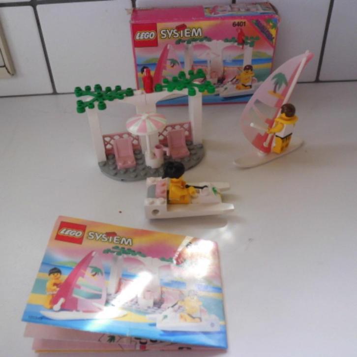 lego 6401 paradisa Seaside Cabana, Kinderen en Baby's, Speelgoed | Duplo en Lego, Gebruikt, Lego, Complete set, Ophalen of Verzenden