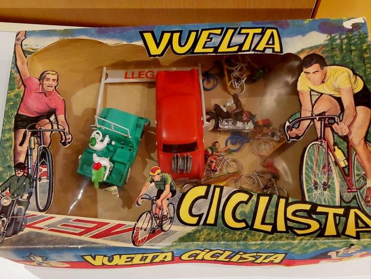 Ciclista VUELTA Barcelona by Sotorres, Antiquités & Art, Antiquités | Jouets, Enlèvement ou Envoi