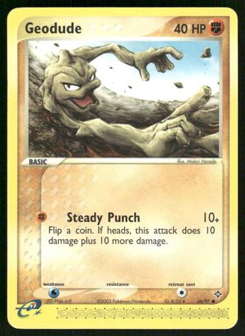 Geodude 56/97 - Dragon beschikbaar voor biedingen