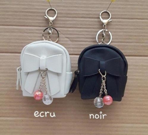porte monnaie , bijoux de sac , simili cuir noir ou beige, Handtassen en Accessoires, Portemonnees, Nieuw, Overige merken, Zwart
