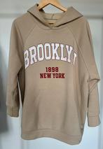 Lange beige fleece sweater, Verzenden, Zo goed als nieuw, Maat 38/40 (M), Beige