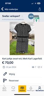 Kleedje Karl Lagerfeld , zwart/wit, Enlèvement ou Envoi