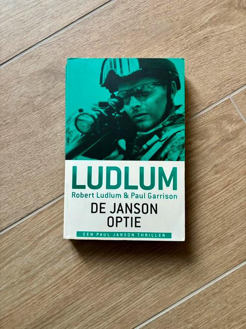 Robert Ludlum - De Janson optie, Livres, Thrillers, Comme neuf, Amérique, Enlèvement ou Envoi