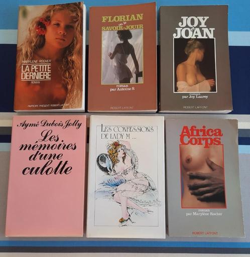 A SAISIR : pour adultes - LOT DE 6 ROMANS EROTIQUES POUR 5€, Boeken, Romans, Zo goed als nieuw, Verzenden