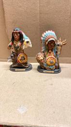 2 indianen van darvin, Verzamelen, Beelden en Beeldjes, Ophalen, Zo goed als nieuw, Mens