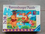 Ravens burger puzzel Winnie the Pooh 2x20 stukken, Gebruikt, Ophalen