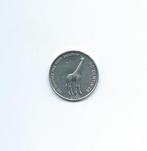 Congo, Democr. Republ., 50 Centimes 2002, Giraffe., Ophalen of Verzenden, Overige landen, Losse munt