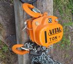 Nieuw
ketting takel, Ophalen, Zo goed als nieuw