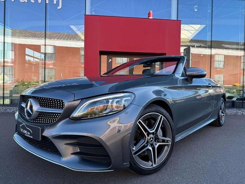 Mercedes-Benz C-CLASS 180 Cabrio 9G-TRONIC AMG Line DEALER O, Auto's, Mercedes-Benz, Te koop, C-Klasse, ABS, Achteruitrijcamera