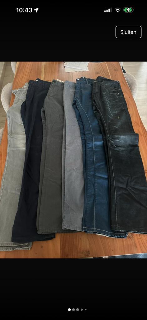 Jeans broeken 34/34, Vêtements | Hommes, Pantalons, Porté, Autres tailles, Autres couleurs, Enlèvement