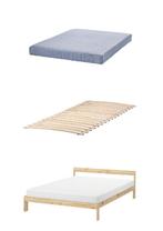 IKEA Double Bed Set (140x200), Ophalen, Zo goed als nieuw
