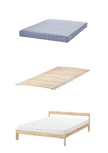 IKEA Double Bed Set (140x200) beschikbaar voor biedingen