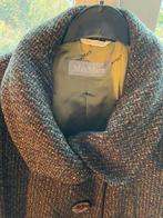 Max Mara prachtige donkerbruine mantel maat 44, Kleding | Dames, Bruin, Maat 42/44 (L), Ophalen of Verzenden, Gedragen