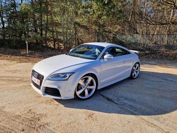 *Audi TT RS SUZUKA grey EXCLUSIVE NIEUWSTAAT!*, Auto's, Euro 5, TT, Zwart, Leder