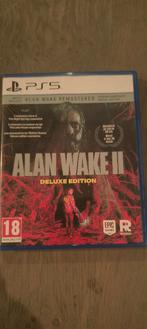 Alan Wake 2 Deluxe Edition + Alan Wake remastered, Enlèvement ou Envoi, Comme neuf, Playstation 5