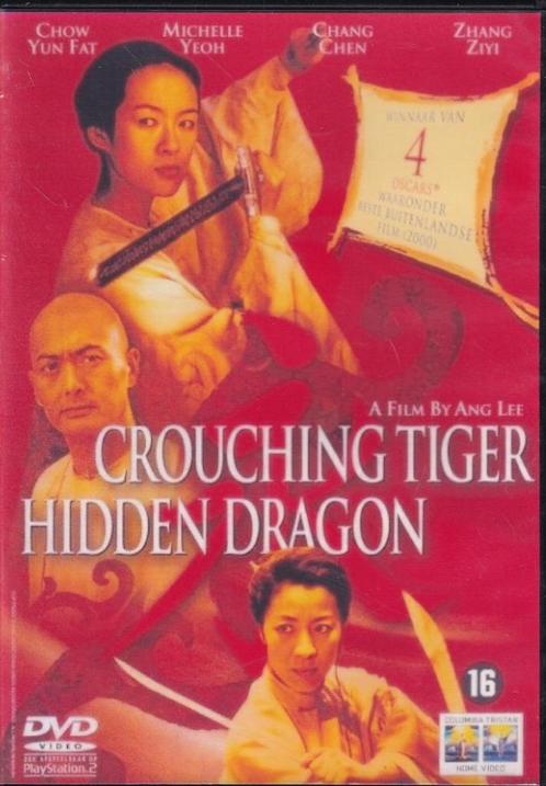 Crouching Tiger Hidden Dragon (2000) Chow Yung Fat - Michell, Cd's en Dvd's, Dvd's | Actie, Zo goed als nieuw, Actie, Vanaf 12 jaar