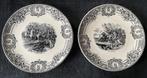 Boch La Louvière 2 x sierbord; Napoleon, Ophalen of Verzenden