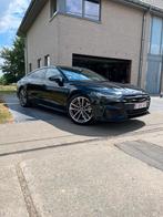 Audi a7 55 tfsi e 2021, Auto's, Audi, Zwart, Zwart, Leder, 5 zetels