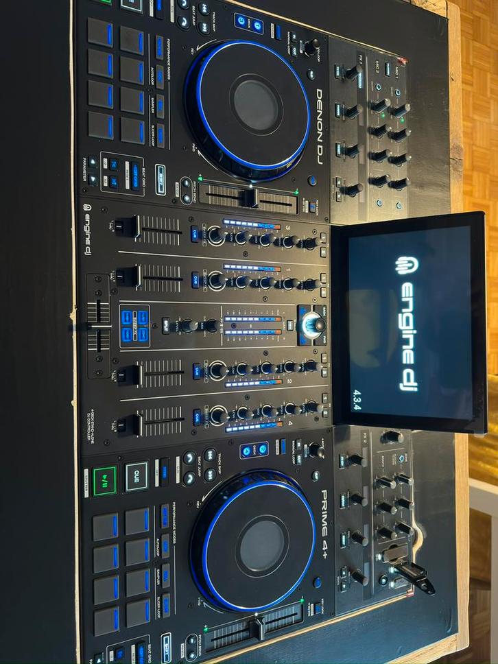Denon prime 4+ nieuwstaat !, Musique & Instruments, DJ sets & Platines, Comme neuf, Denon, Enlèvement
