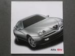 Alfa Romeo GTV 2001 Brochure - FRANS, Boeken, Auto's | Folders en Tijdschriften, Alfa Romeo, Ophalen of Verzenden