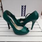 schoenen, Kleding | Dames, Schoenen, Schoenen met lage hakken, Verzenden, Zo goed als nieuw, Groen