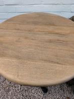 Statafel eik gietijzer, Tuin en Terras, Ophalen of Verzenden