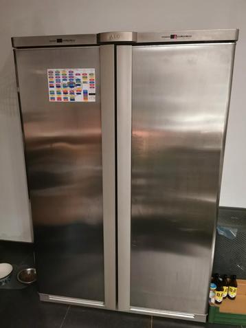 Frigo Aeg 120 cm de large disponible aux enchères