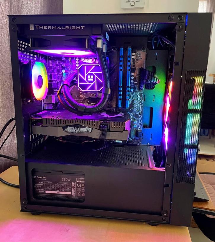 Pc Gamer mini tour Ryzen 9 - 16Gb - SSD1To, Computers en Software, Desktop Pc's, Zo goed als nieuw, 4 Ghz of meer, SSD, 16 GB