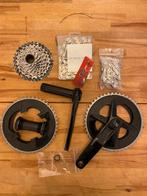 Sram Rival AXS Dub Powermeter + Force Cassette en ketting, Fietsen en Brommers, Fietsonderdelen, Ophalen of Verzenden, Zo goed als nieuw