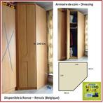 Kleedkamer, Hoekkast, Ophalen, Overige materialen, 75 cm of meer, 50 tot 100 cm