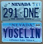 Nummerplaat plaque immatriculation USA NEVADA SPECIAL, Ophalen of Verzenden, Gebruikt